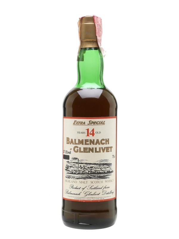 Balmenach Glenlivet 14 Year Old Cask Strength Bottled 1980s Sestante