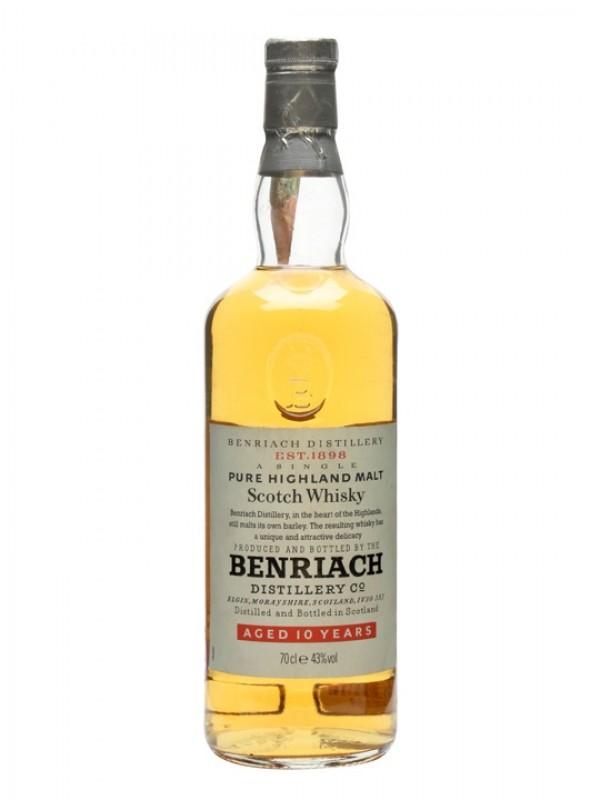 Benriach 10 Year Old Bottled 1990s