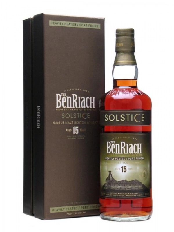 Benriach Solstice 15 Year Old Peated Port Finish