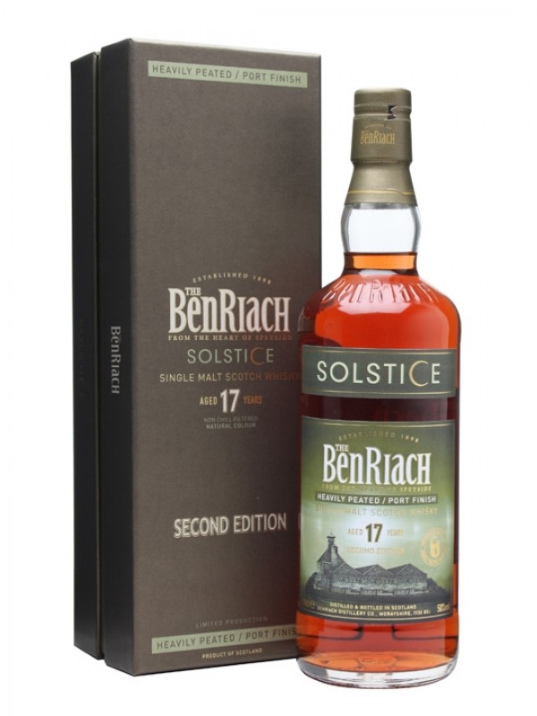 Benriach 17 Year Old Solstice 2 Peated Port Finish