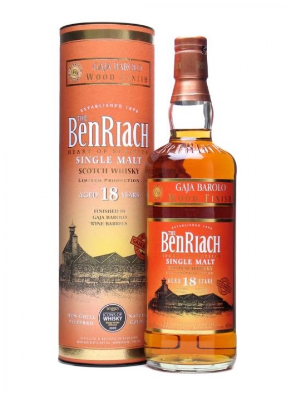 Benriach 18 Year Old Gaja Barolo Finish