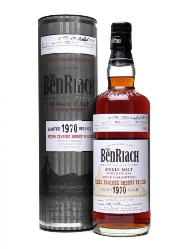 Benriach 1970 38 Year Old PX Sherry Finish