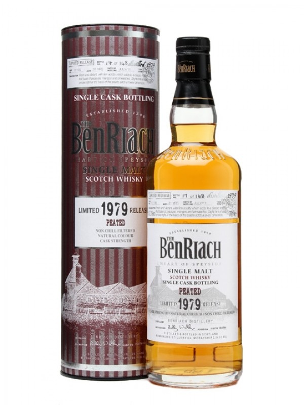 Benriach 1979 31 Year Old Peated Bourbon Barrel #11195