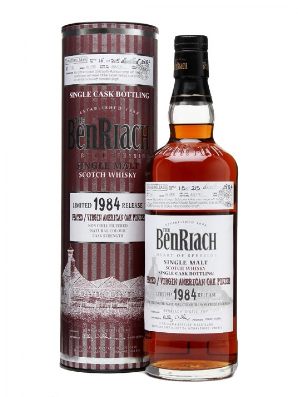 Benriach 1984 26 Year Old Peated Virgin Oak Finish