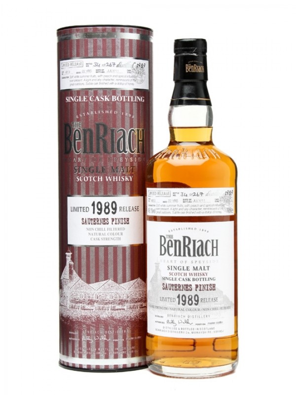 Benriach 1989 22 Year Old Sauternes Finish