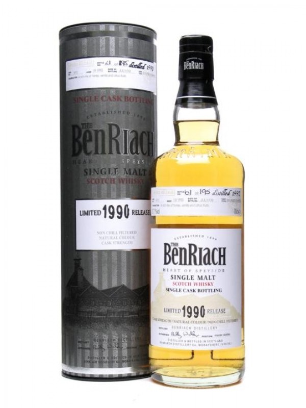 Benriach 1990 19 Year Old Cask# 970