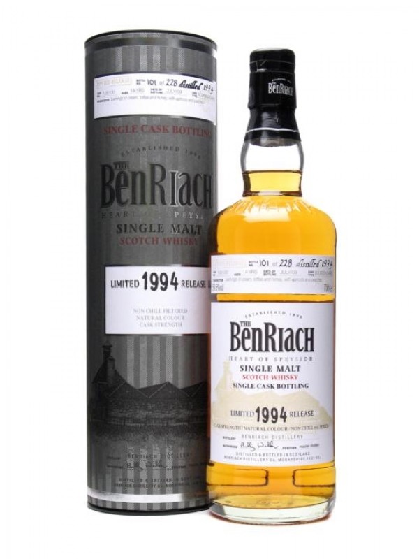 Benriach 1994 14 Year Old Cask # 105100