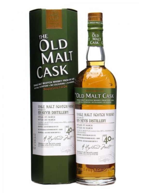 Ben Nevis 1971 40 Year Old Old Malt Cask Douglas Laing