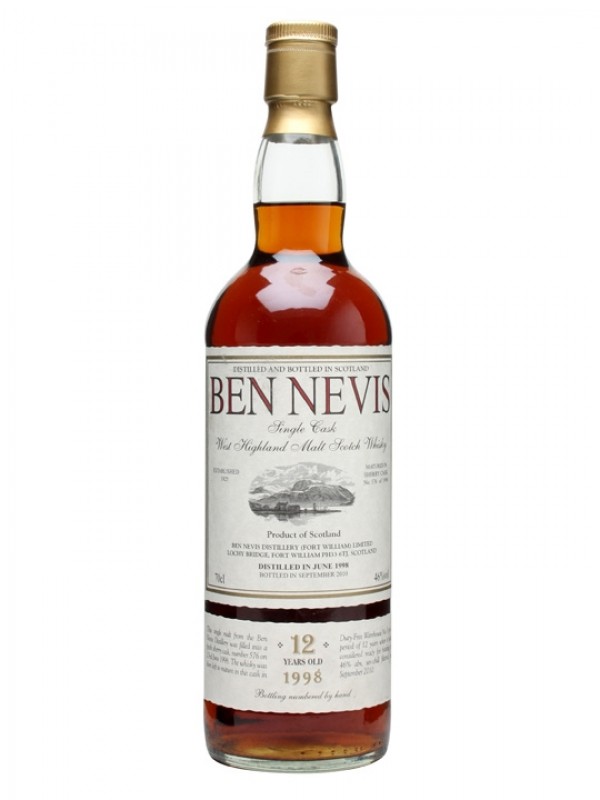 Ben Nevis 1998 12 Year Old Bottled 2010