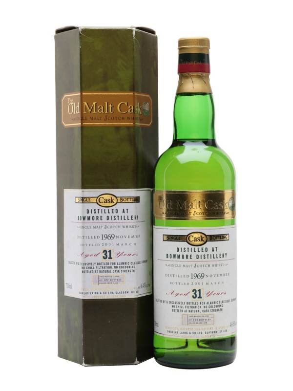 Bowmore 1969 31 Year Old Douglas Laing Old Malt Cask