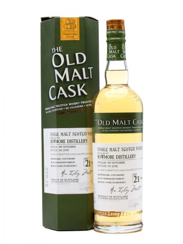 Bowmore 1989 21 Year Old Old Malt Cask #7460 Douglas Laing