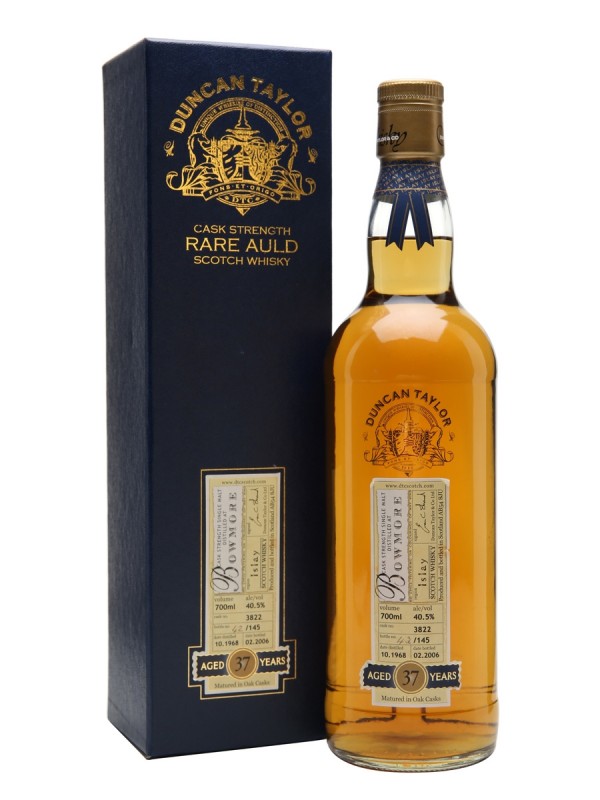 Bowmore 1968 37 Year Old Duncan Taylor Rare Auld