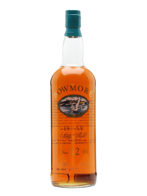 Bowmore 12 Year Old Screen Printed Label 100cl