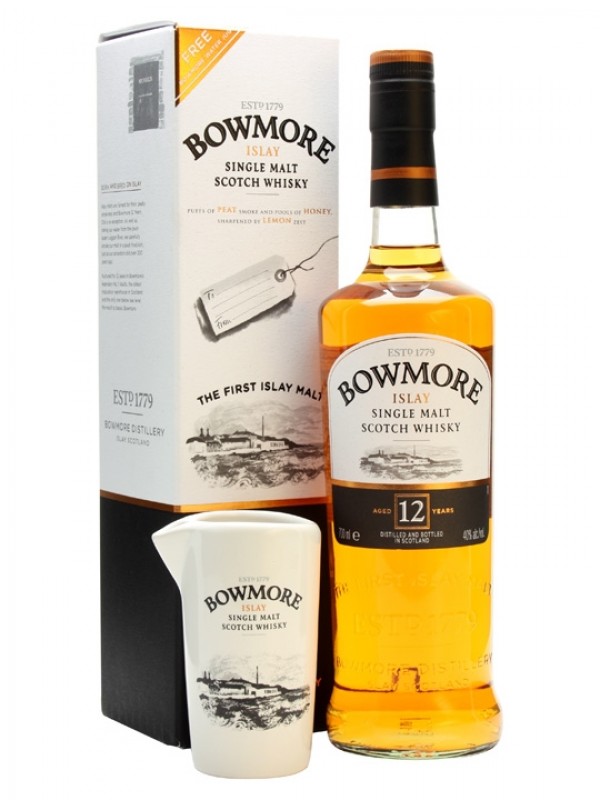 Bowmore 12 Year Old With Free Water Jug