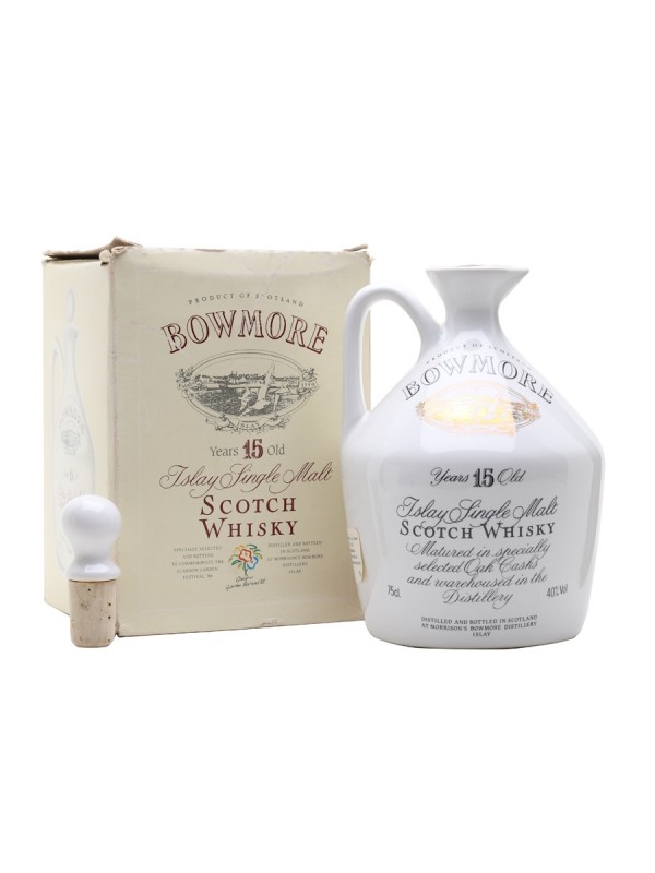 Bowmore 15 Year Old Glasgow Garden Ceramic