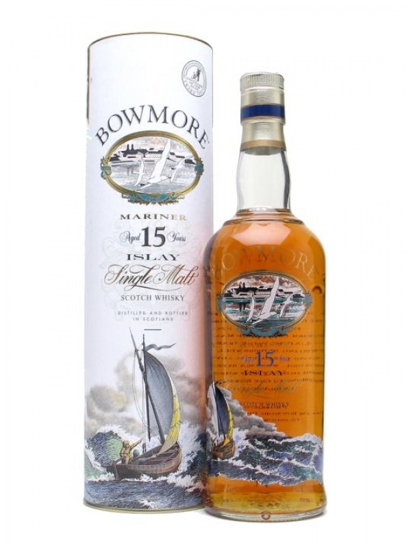 Bowmore Mariner 15 Year Old Screen Printed Label