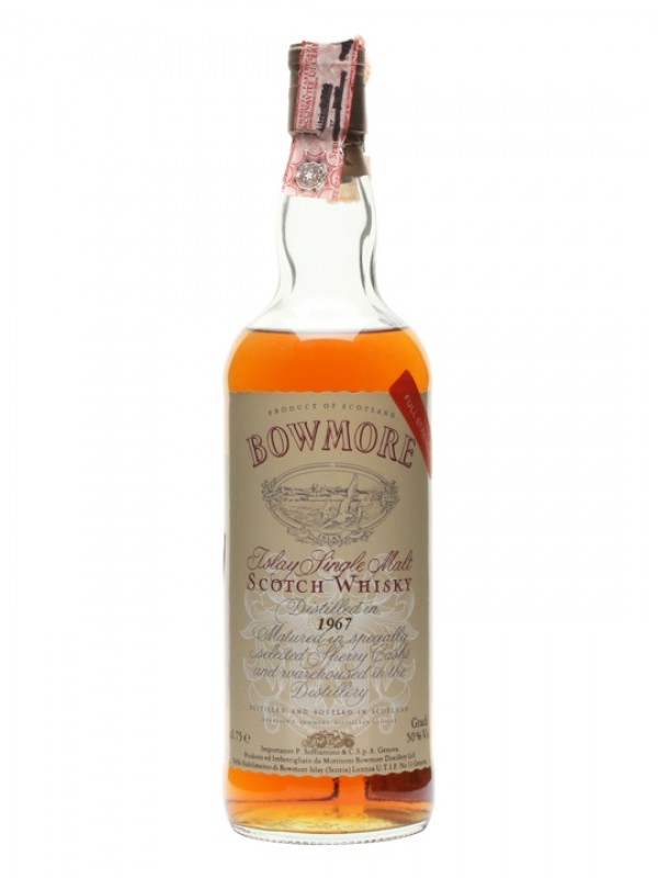 Bowmore 1967 Vintage Label