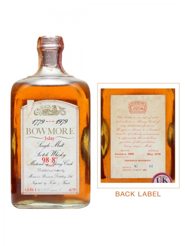 Bowmore 1969 Bicentenary Cask #322