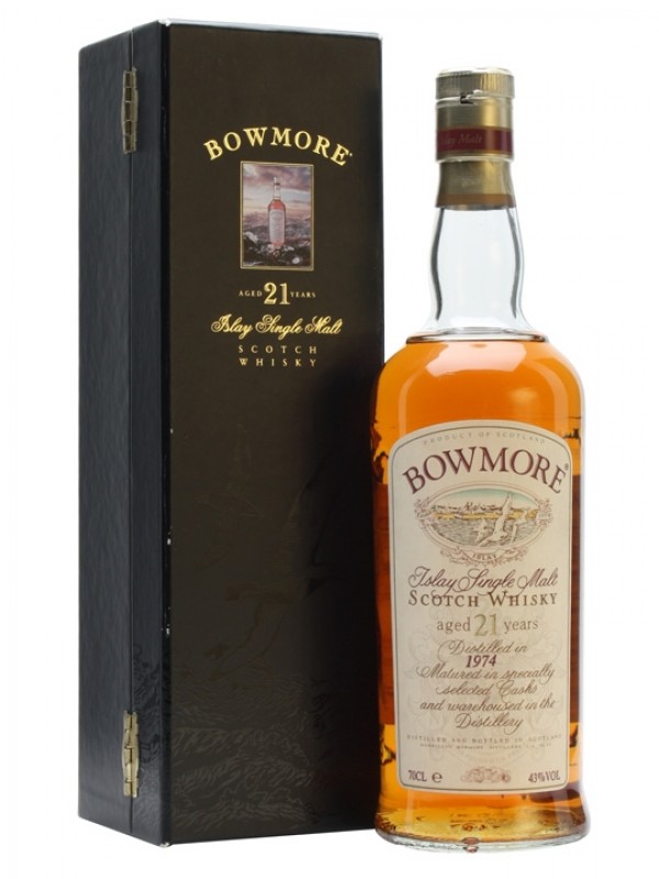 Bowmore 1974 21 Year Old Bottled 1990s