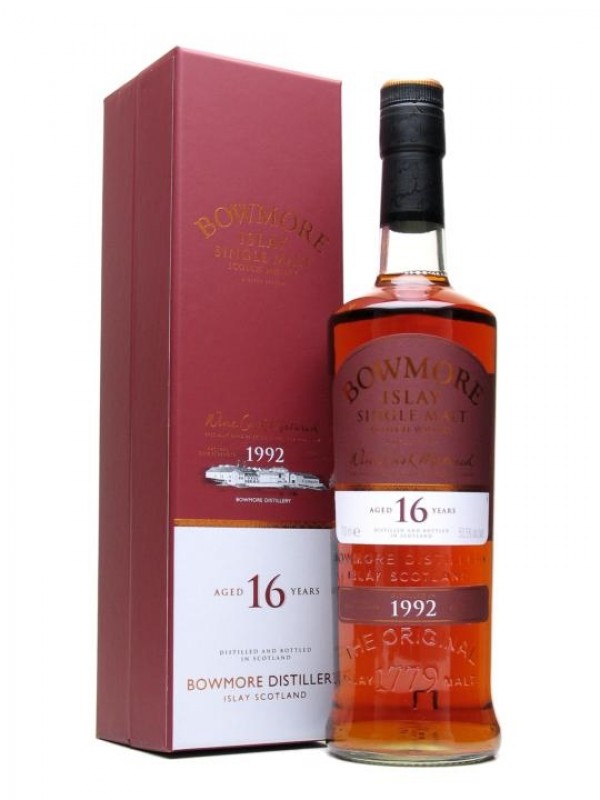 Bowmore 1992 16 Year Old Bordeaux Wine Cask