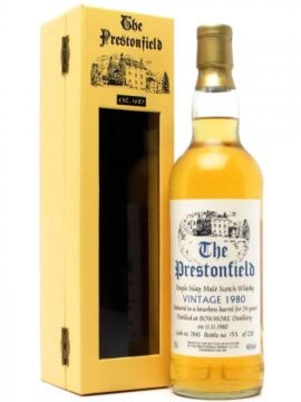 Bowmore 1980 24 Year Old Bourbon Barrel Signatory