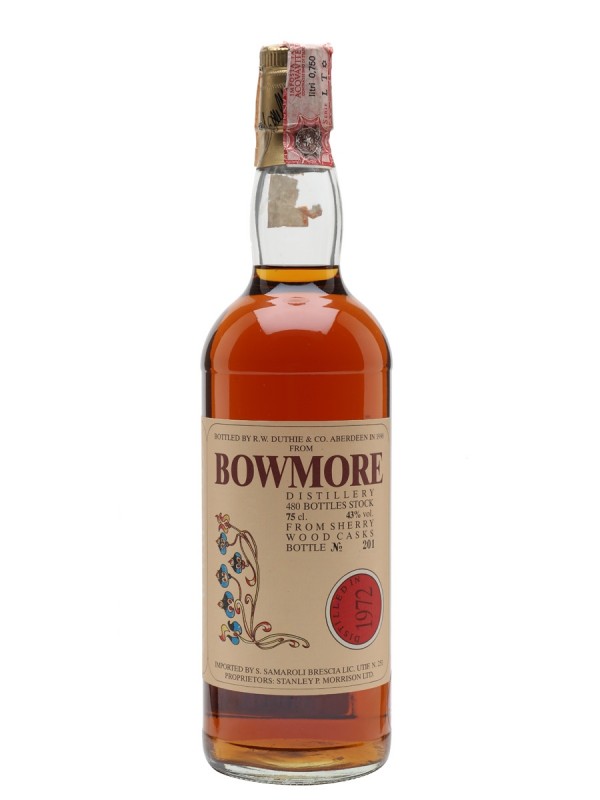 Bowmore 1972 Sherry Casks Samaroli
