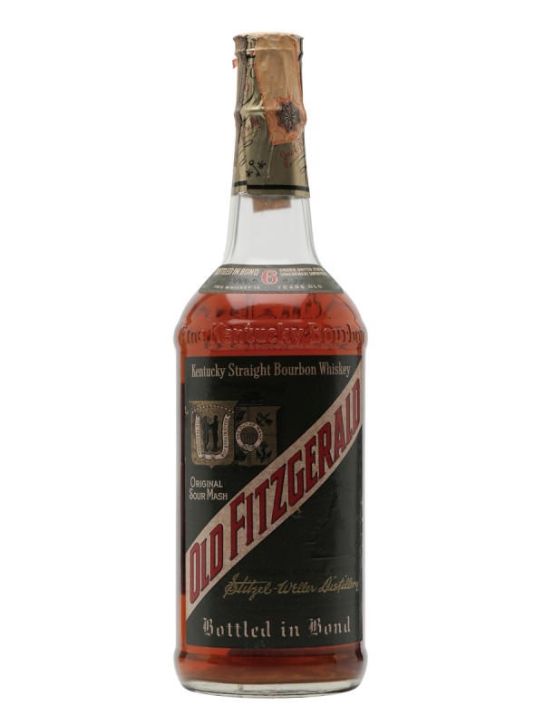 Old Fitzgerald 6 Year Old Kentucky Bourbon Bottled 1971