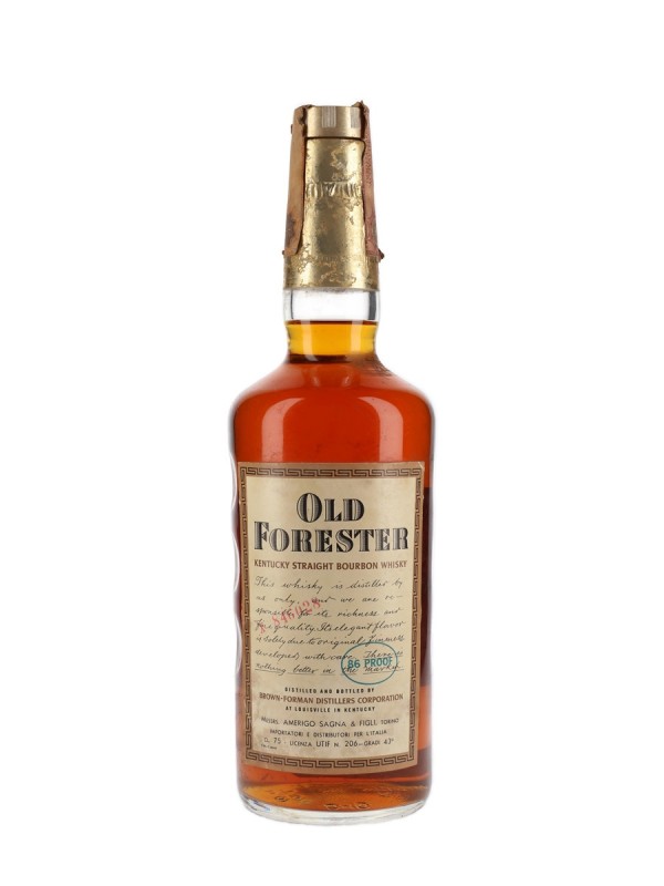 Old Forester Bottled 1970s