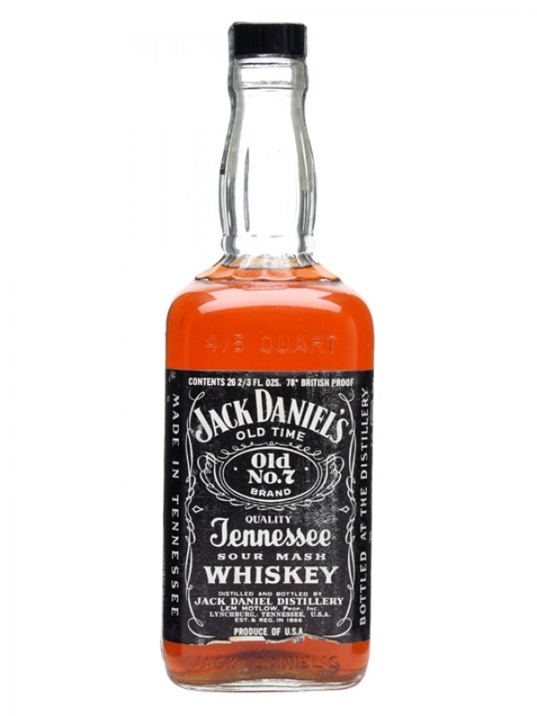 Jack Daniel's Old 1970s Bottle