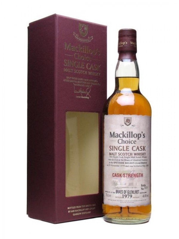 Braes of Glenlivet 1979 Bottled May 2008 Mackillop's