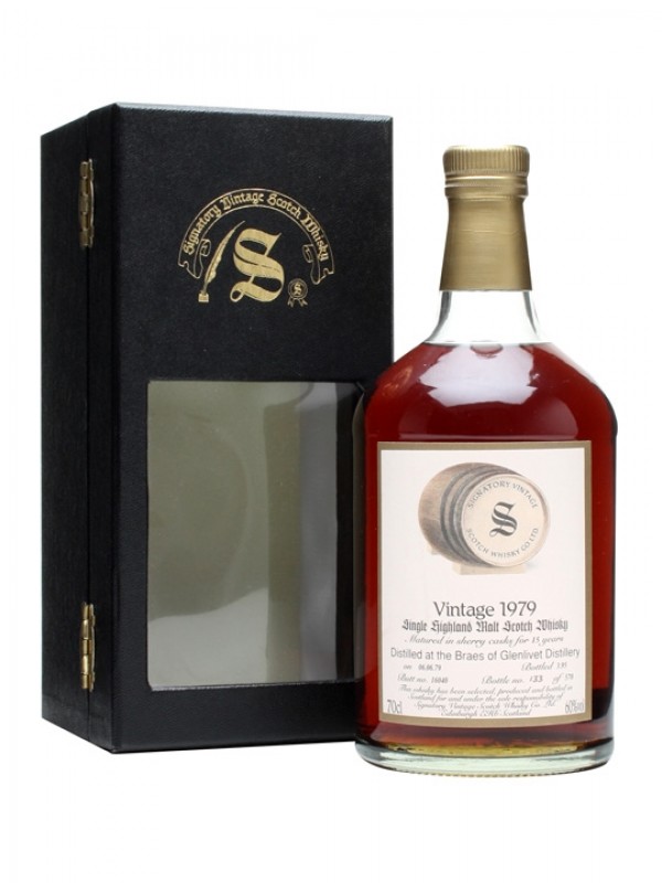 Braes of Glenlivet 1979 15 Year Old Cask #16040 Signatory