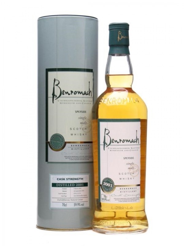 Benromach 2001 9 Year Old Cask Strength