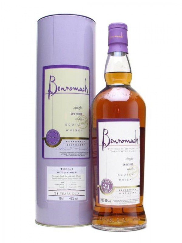 Benromach 21 Year Old Tokaji Wood Finish