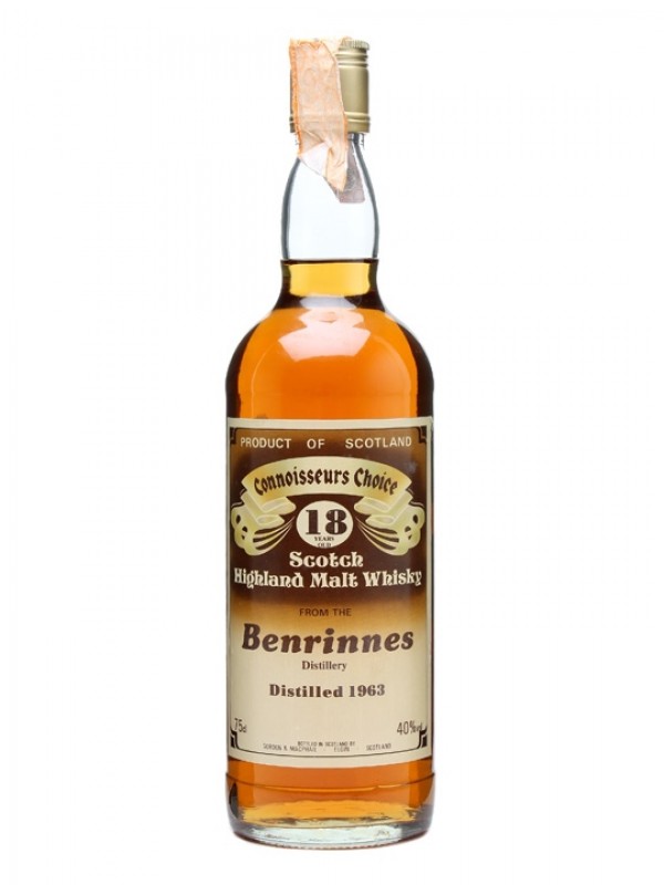 Benrinnes 1963 18 Year Old Brown Label Gordon & Macphail Connoisseurs Choice