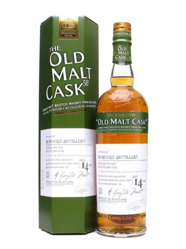 Benrinnes 1994 14 Year Old Sherry Cask #4428 Douglas Laing Old Malt Cask