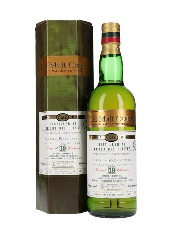 Brora 1982 19 Year Old Sherry Cask Douglas Laing Old Malt Cask