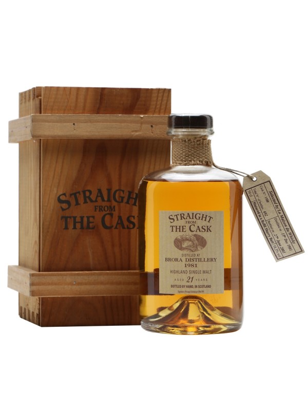 Brora 1981 21 Year Old Signatory 50cl