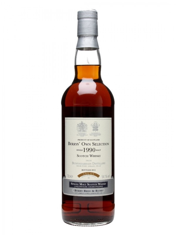 Bunnahabhain 1990 Cask #20 Berry Bros Rudd Berry Bros & Rudd