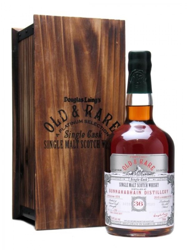 Bunnahabhain 1974 36 Year Old Sherry Butt Douglas Laing Platinum Selection