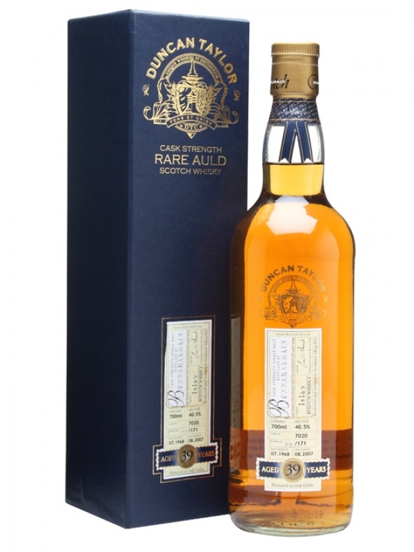 Bunnahabhain 1968 39 Year Old Duncan Taylor