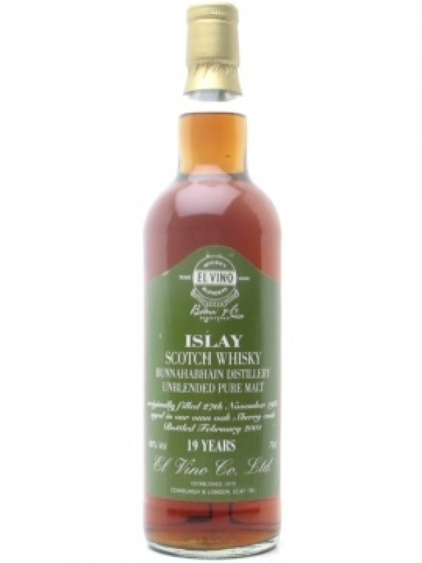 Bunnahabhain 1981 19 Year Old Sherry Cask Independent Bottling