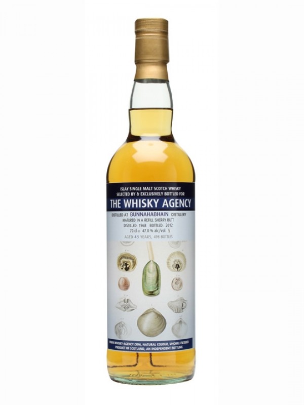 Bunnahabhain 1968 43 Year Old The Whisky Agency Sea Life