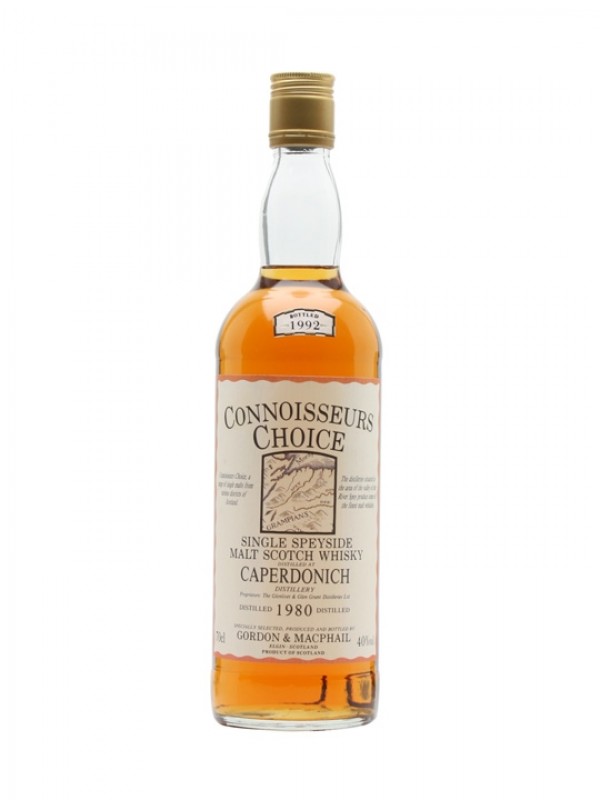 Caperdonich 1980 12 Year Old Connoisseurs Choice Gordon & Macphail