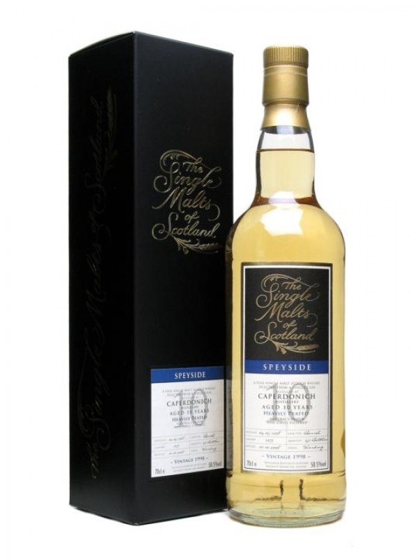 Caperdonich 1998 10 Year Old Peated Single Malts of Scotland