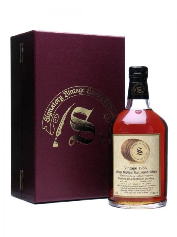Caperdonich 1966 30 Year Old Sherry Signatory