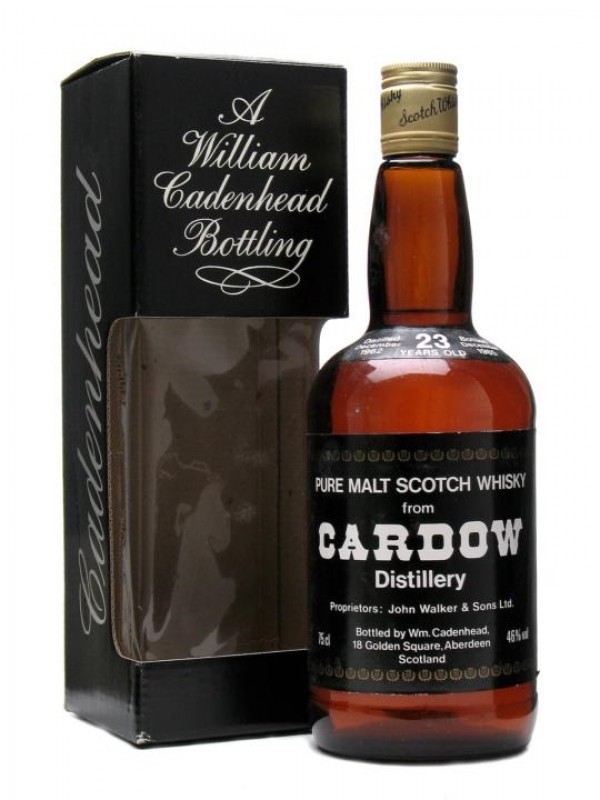 Cardow Cardhu 1962 23 Year Old Cadenhead's