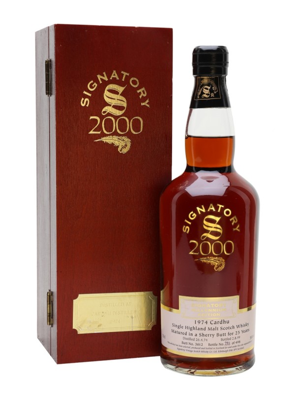 Cardhu 1974 Sherry Cask Signatory