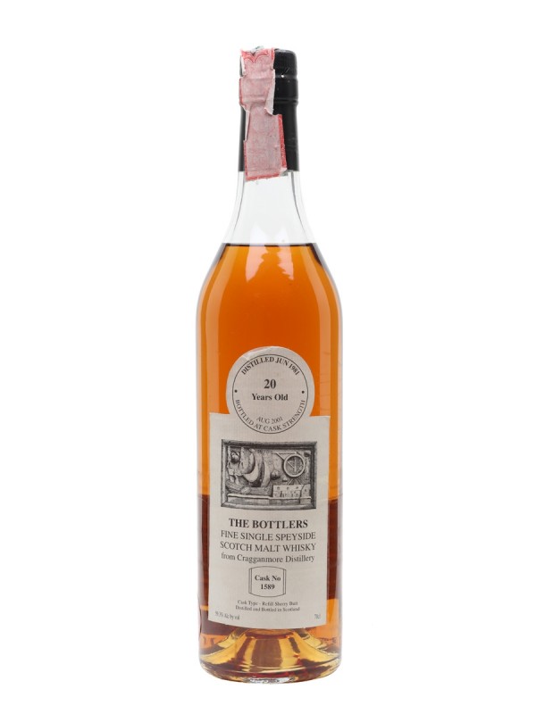 Cragganmore 1981 20 Year Old Refill Sherry The Bottlers