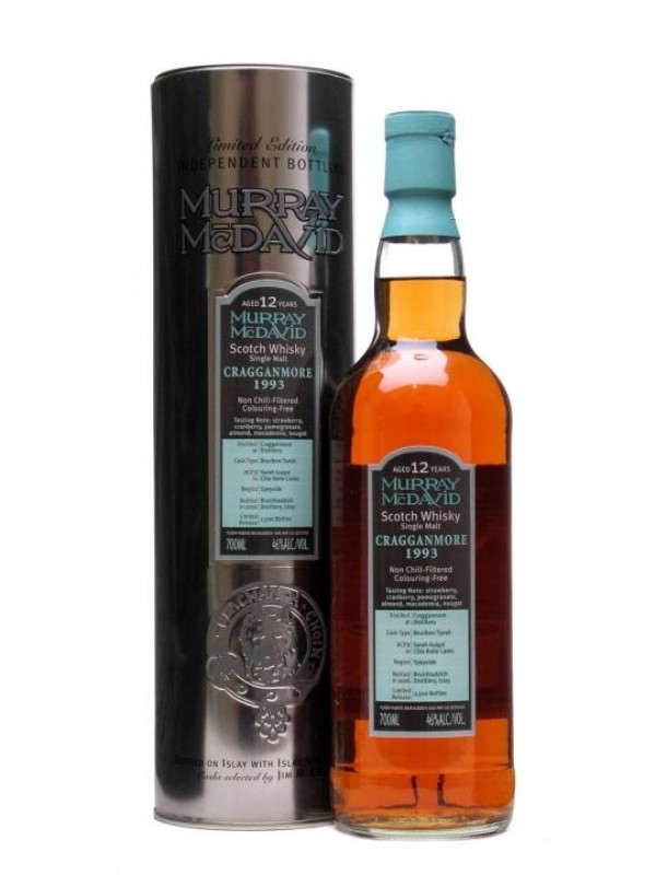 Cragganmore 1993 12 Year Old C te Rotie Finish Murray McDavid