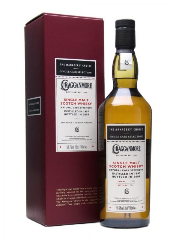 Cragganmore 1997 Managers' Choice Sherry Cask
